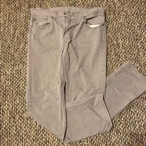 Men’s Grey Levi Jeans 34 32